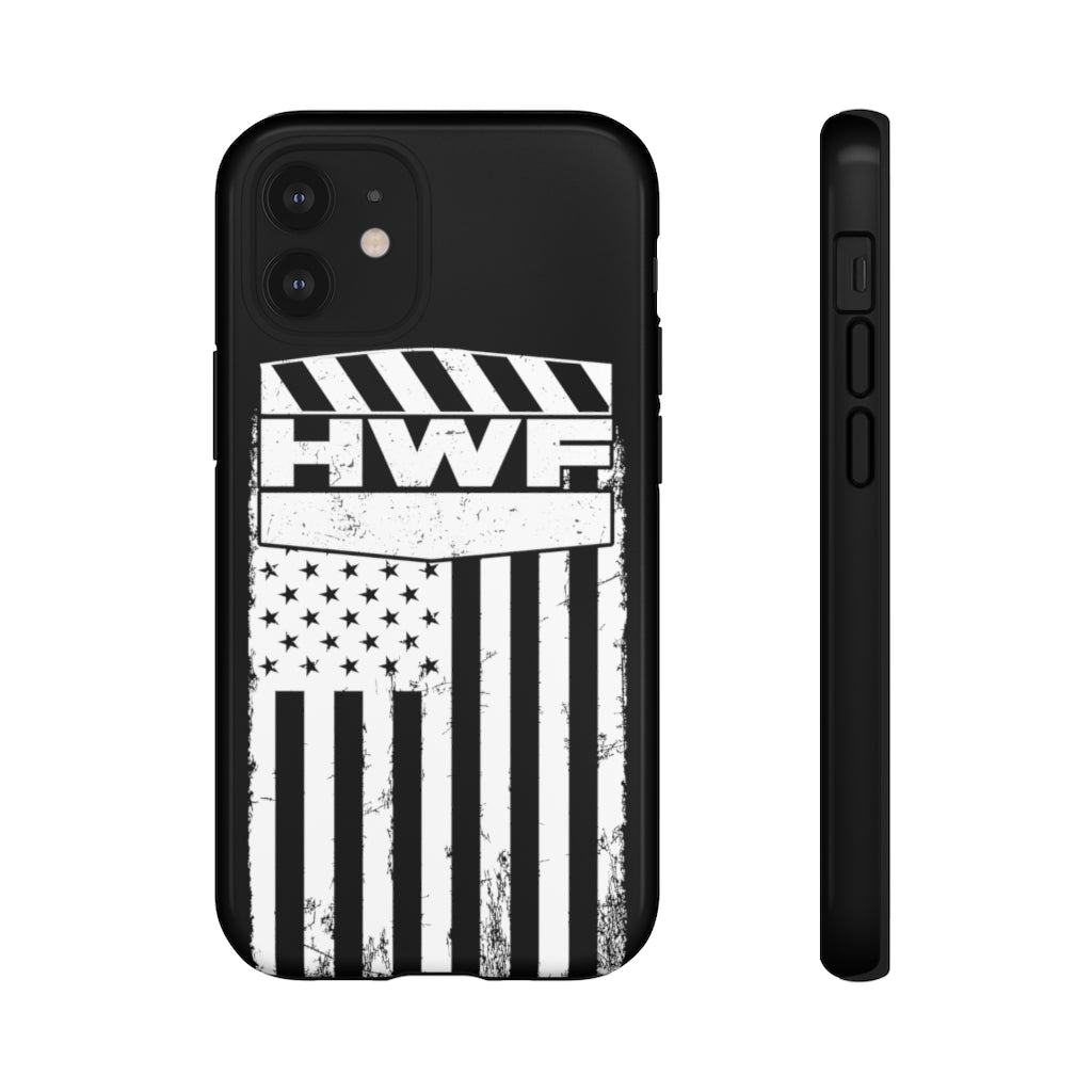 Phone Tough Cases HWF American Flag HardWorkForce